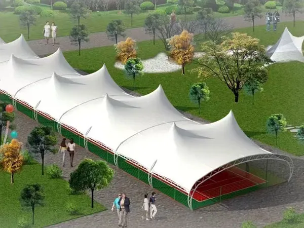 洛阳膜结构雨棚