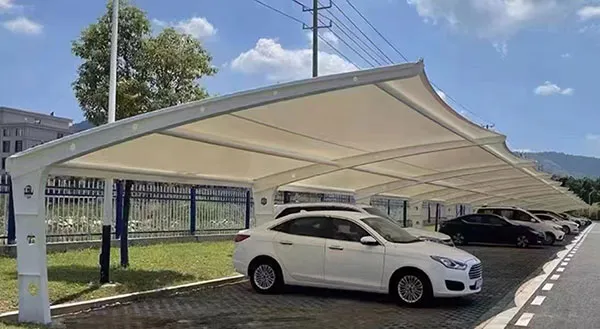 如何计算膜结构车棚面积设计出满意的停车棚