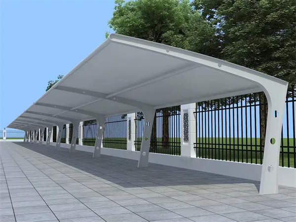 膜结构停车棚改造工程方案与注意事项