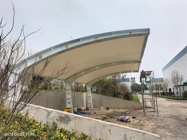 浅谈膜结构车棚制作流程